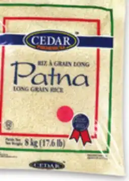 Metro CEDAR PATNA OR PARBOILED RICE offer