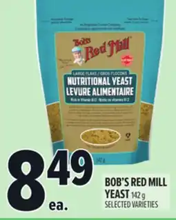 Metro BOB'S RED MILL YEAST offer