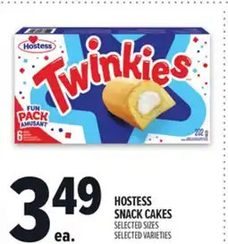 Metro HOSTESS SNACK CAKES offer