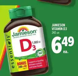 Metro JAMIESON VITAMIN D3 offer