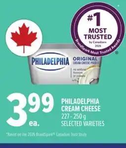 Metro PHILADELPHIA CREAM CHEESE offer