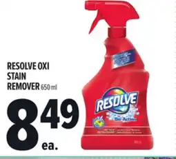 Metro RESOLVE OXI STAIN REMOVER offer