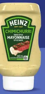 Metro HEINZ MAYONNAISE-STYLE SAUCES offer