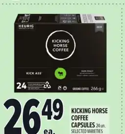 Metro KICKING HORSE COFFEE CAPSULES offer