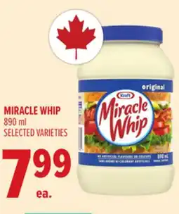 Metro MIRACLE WHIP offer