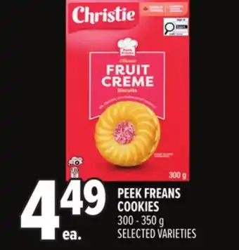 Metro PEEK FREANS COOKIES offer