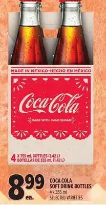 Metro COCA COLA SOFT DRINK BOTTLES offer