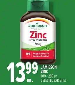 Metro JAMIESON ZINC offer