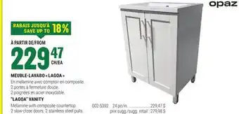 BMR MEUBLE-LAVABO  LAGOA  offer