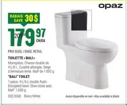 BMR TOILETTE  BALI  offer