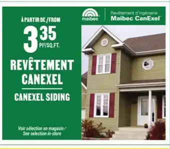 BMR Revêtement CanExel offer