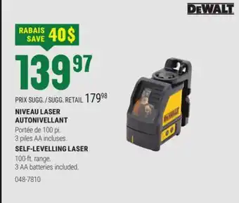 BMR NIVEAU LASER AUTONIVELLANT offer