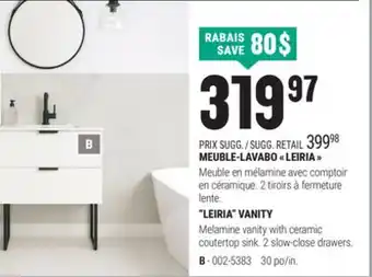 BMR MEUBLE-LAVABO  LEIRIA  offer