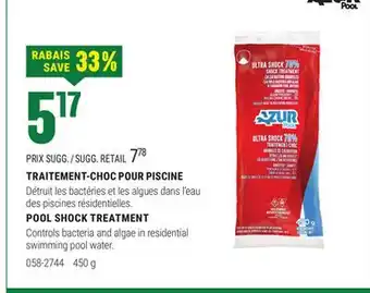 BMR TRAITEMENT-CHOC POUR PISCINE offer