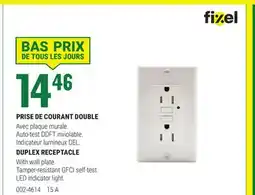 BMR PRISE DE COURANT DOUBLE offer