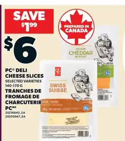 Valu-mart TRANCHES DE FROMAGE DE CHARCUTERIE PC offer