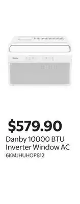 Walmart Danby 10000 BTU Inverter Window AC offer