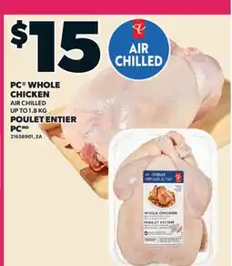 Valu-mart POULET ENTIER PC, UP TO offer