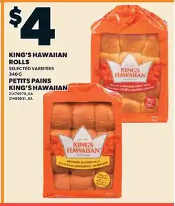 Valu-mart PETITS PAINS KING'S HAWAIIAN offer