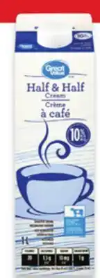 Walmart Great Value cream offer