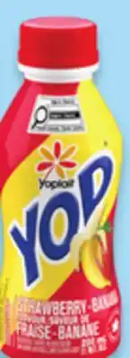 Walmart Yoplait Yop drinkable yogurt offer