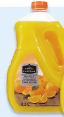 Walmart Our Finest orange juice offer
