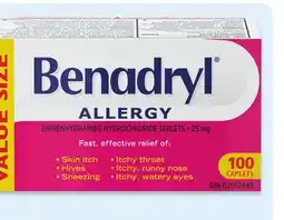 Walmart Benadryl allergy relief offer