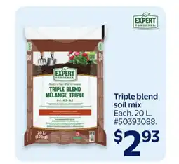 Walmart Triple blend soil mix offer