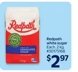 Walmart Redpath white sugar offer