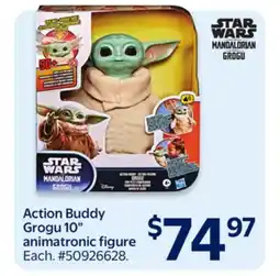 Walmart Action Buddy Grogu 10 Animatronic Figure offer