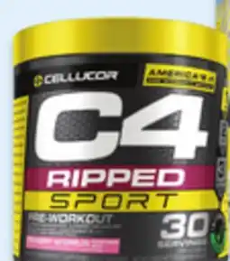 Walmart Cellucor C4 Sport pre-workout offer