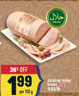 Marché Adonis Alzahraa turkey breast Halal offer