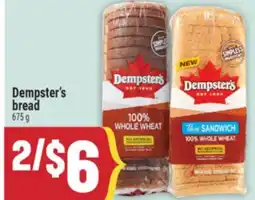 Marché Adonis Dempster's bread offer