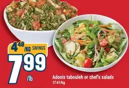 Marché Adonis Adonis Tabouleh or Chef's Salads offer