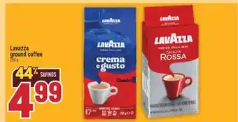 Marché Adonis Lavazza ground coffee offer