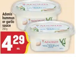 Marché Adonis Adonis Hummus or Garlic Sauce offer