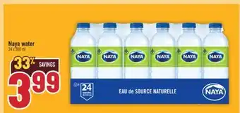 Marché Adonis Naya water offer