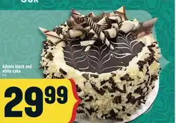 Marché Adonis Adonis black and white cake offer