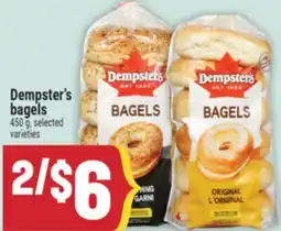 Marché Adonis DEMPSTER'S BAGELS offer