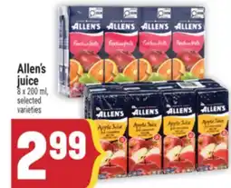 Marché Adonis ALLEN'S JUICE offer