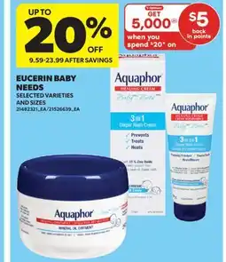 Real Canadian Superstore EUCERIN BABY NEEDS offer