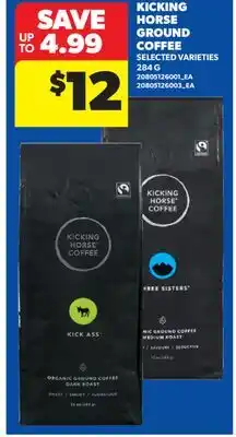 Real Canadian Superstore KICKING HORSE GROUND COFFEE offer