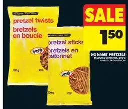 Real Canadian Superstore NO NAME PRETZELS offer