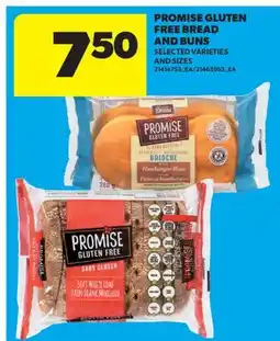 Real Canadian Superstore PROMISE GLUTEN FREE BREAD AND BUNS offer