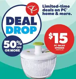 Real Canadian Superstore PC SALAD SPINNER offer