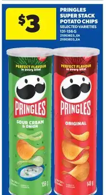 Real Canadian Superstore PRINGLES SUPER STACK POTATO CHIPS offer