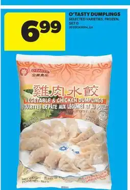 Real Canadian Superstore O'TASTY DUMPLINGS offer