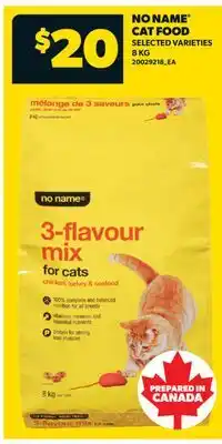 Real Canadian Superstore NO NAME CAT FOOD offer