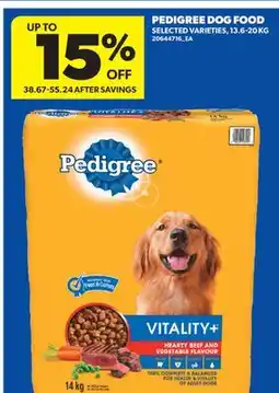 Real Canadian Superstore PEDIGREE DOG FOOD offer