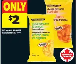 Real Canadian Superstore NO NAME SNACKS offer